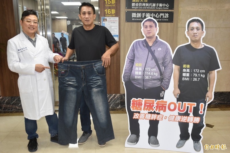 【自由時報】微創減重手術優點多 115公斤胖爸半年甩肉36公斤