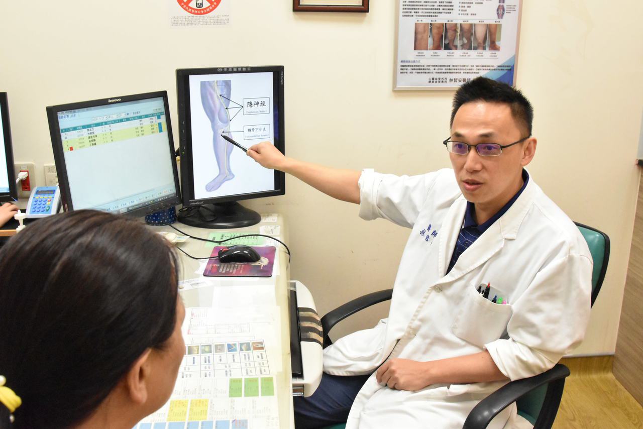 【聯合報】靜脈曲張導致慢性膝部腫痛  可微創雷射手術治療