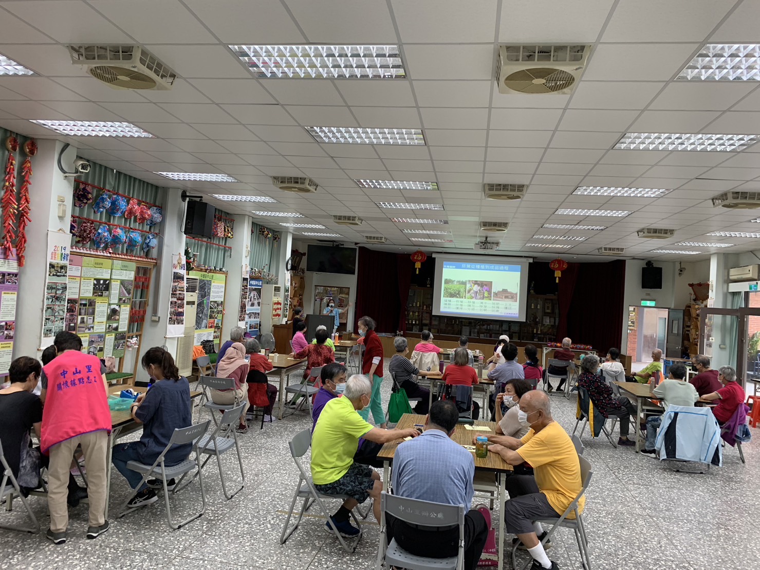 中山里活動中心-菸品.電子煙與肺部疾病、檳榔防制講座