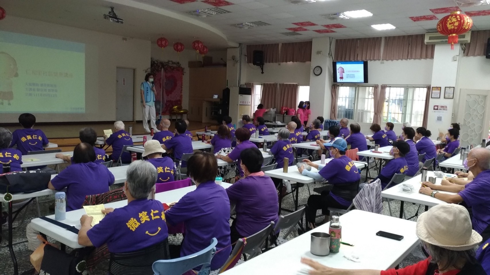 仁和里關懷據點-菸檳防制講座