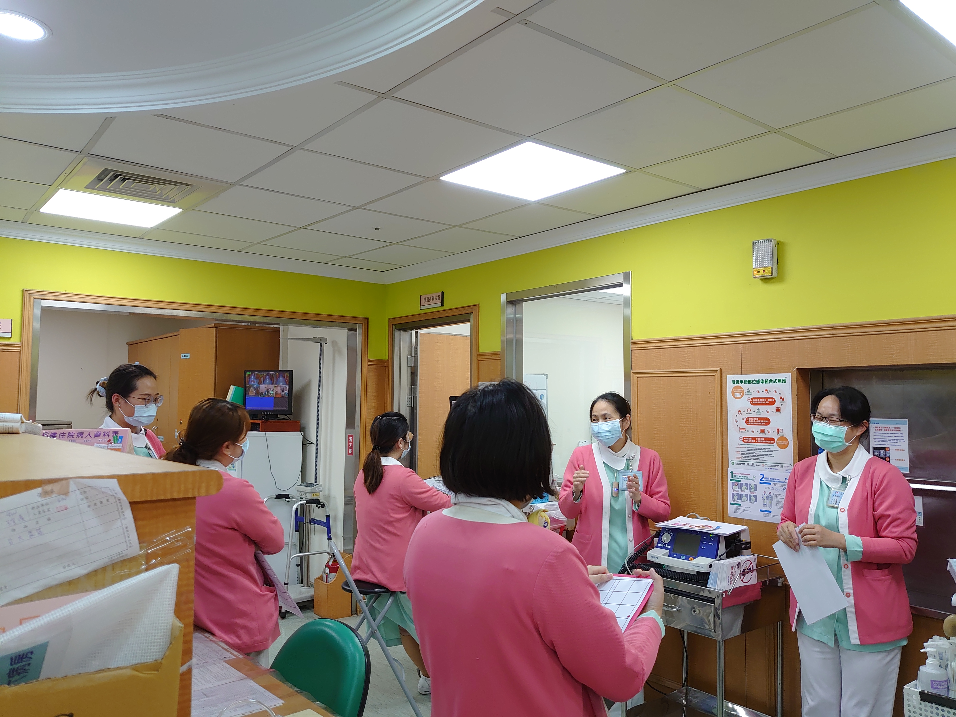 天晟6樓病房-無菸檳醫院政策與簡短勸戒技巧教育訓練