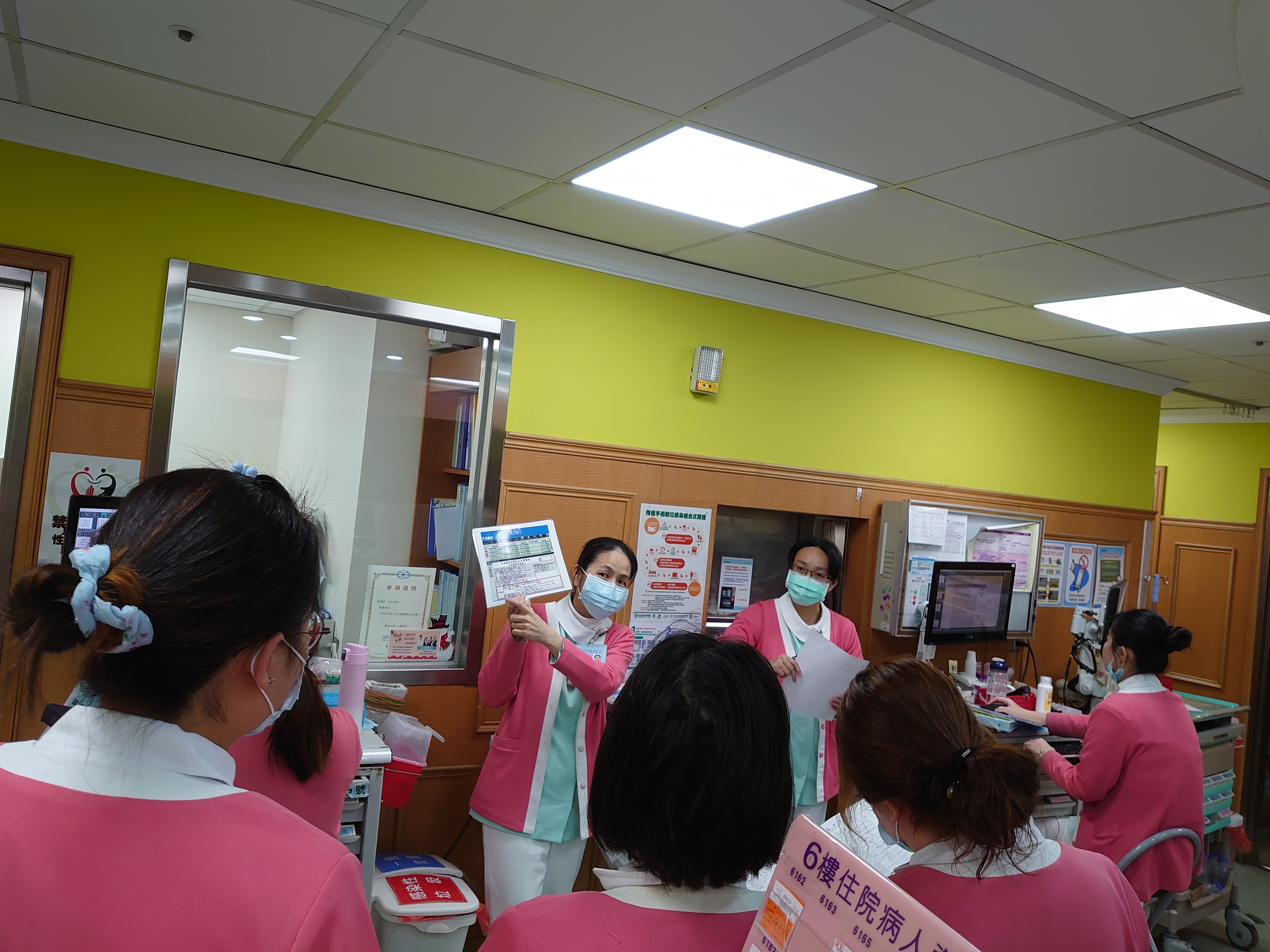 天晟6樓病房-無菸檳醫院政策與簡短勸戒技巧教育訓練