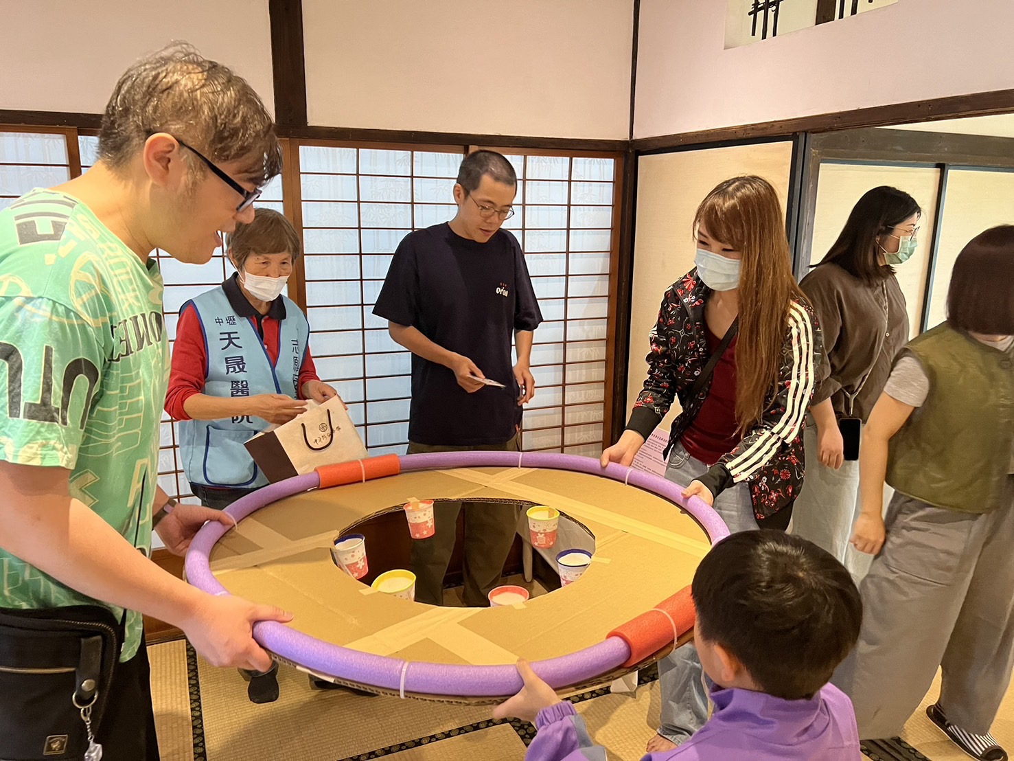 失智友善社區-老中青齊打交-祖孫運動會