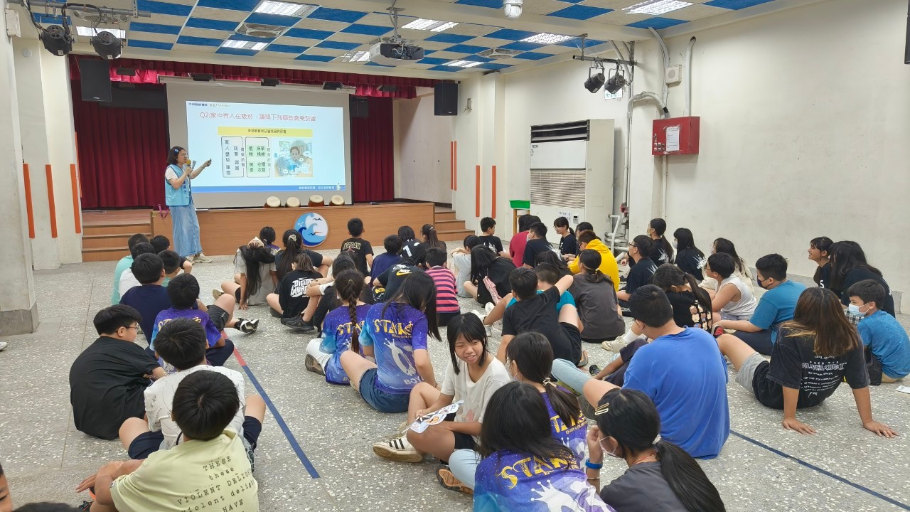 潮音國小-菸害防制講座