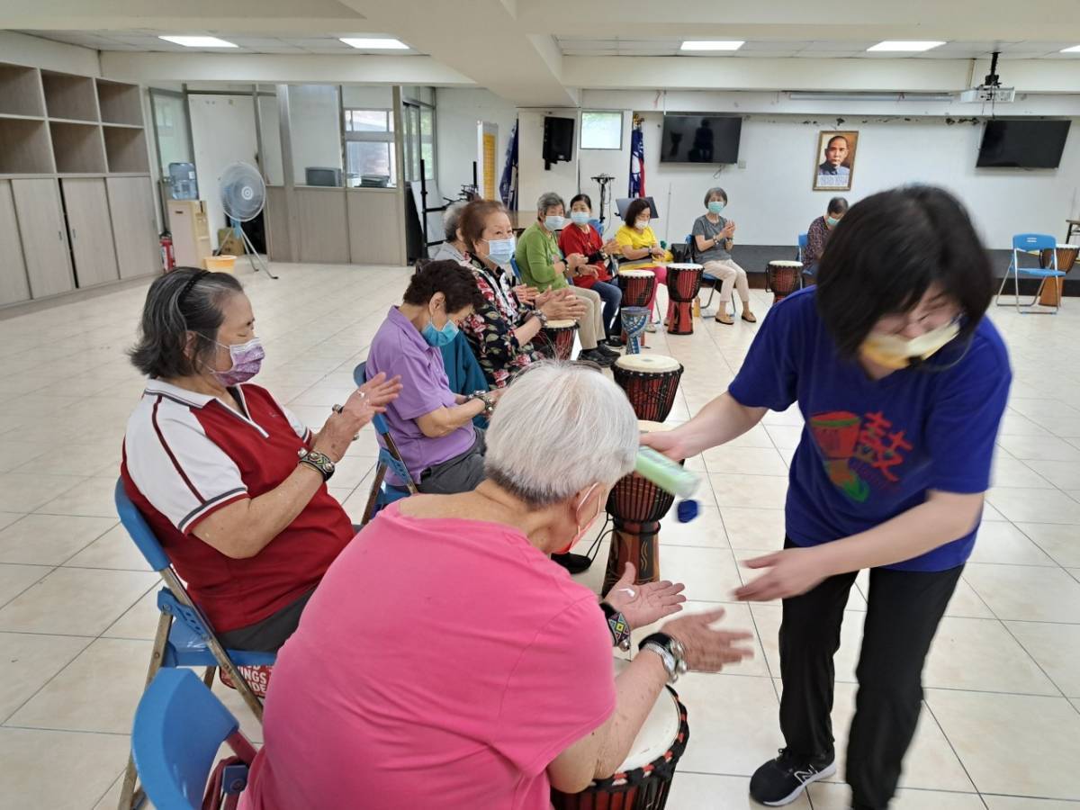 太鼓達人/吳皎蓉老師 自立里活動