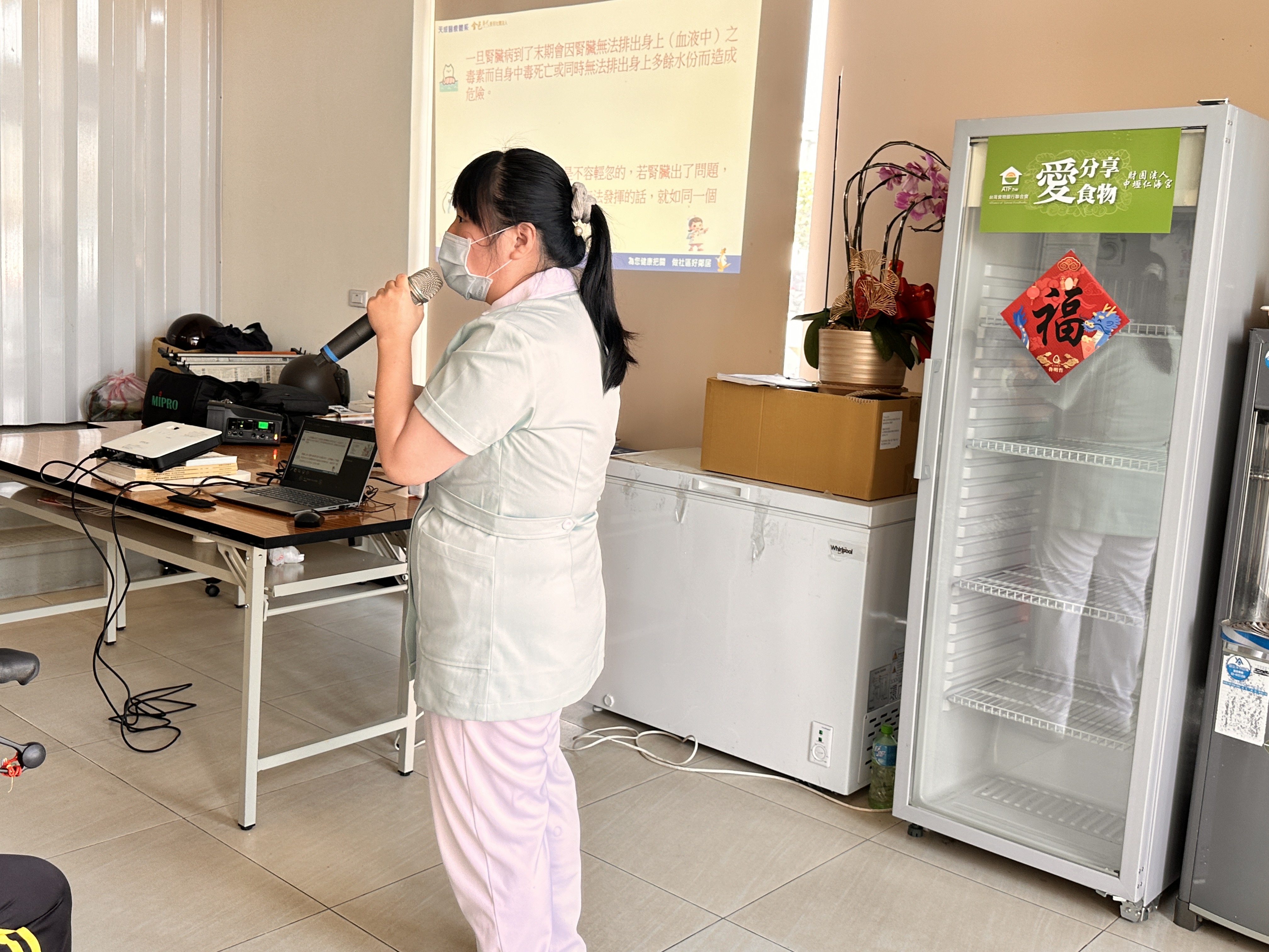 腎力銀髮小學堂/林浿瑀個管師 龍江市民活動中心