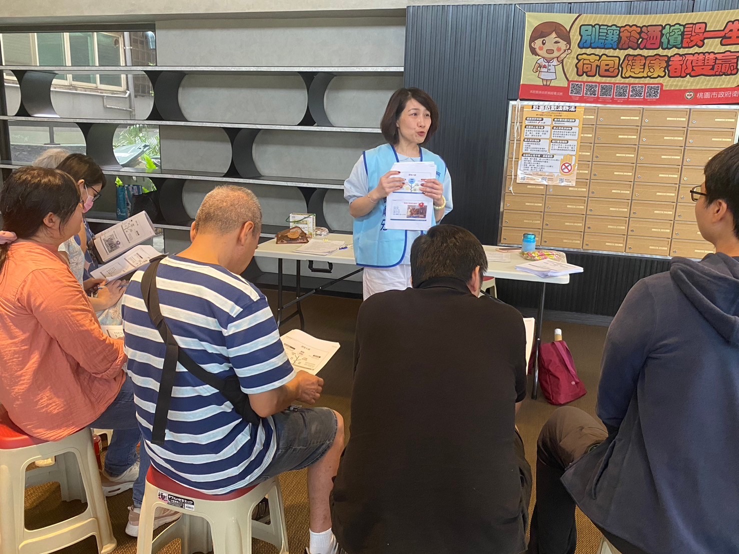 龍潭宏觀三期社區-無菸檳社區宣導