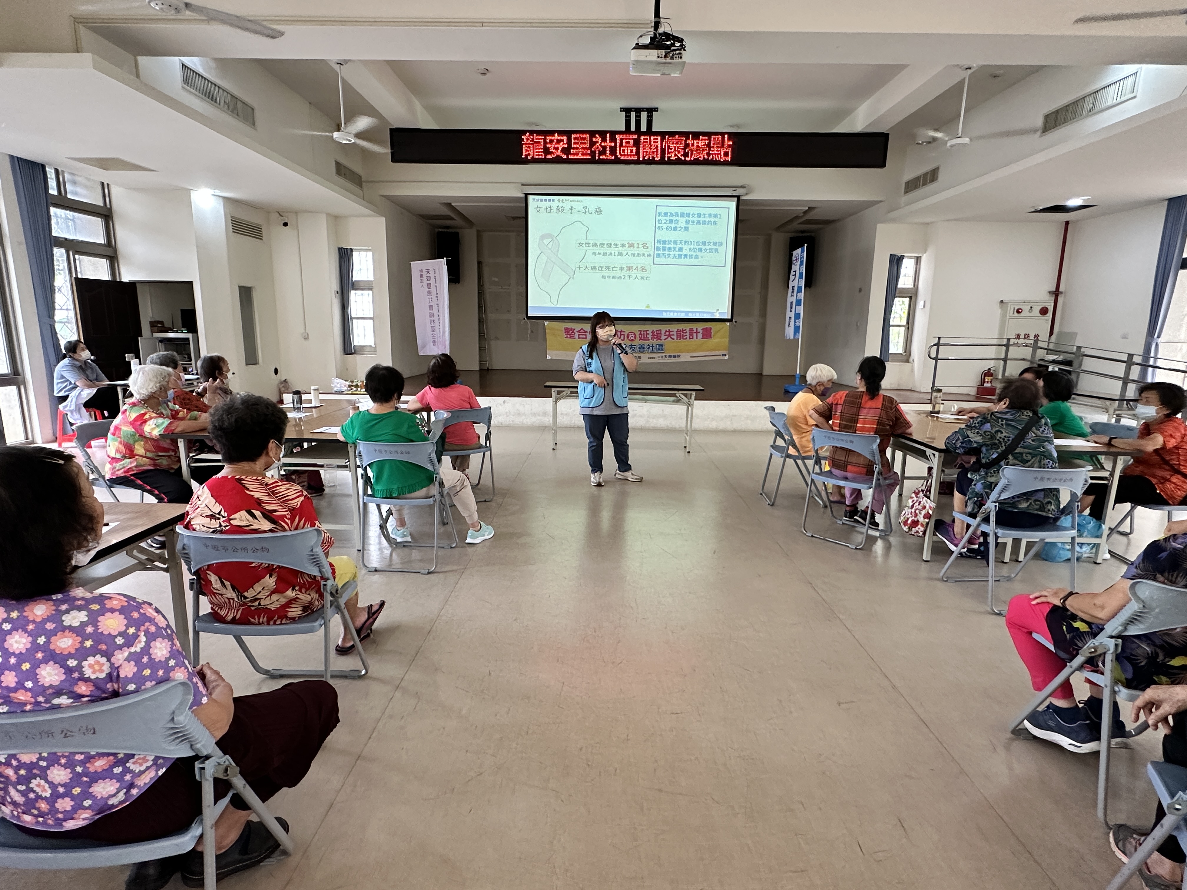 五癌篩檢-黃映瑜個管師-龍江市民活動中心