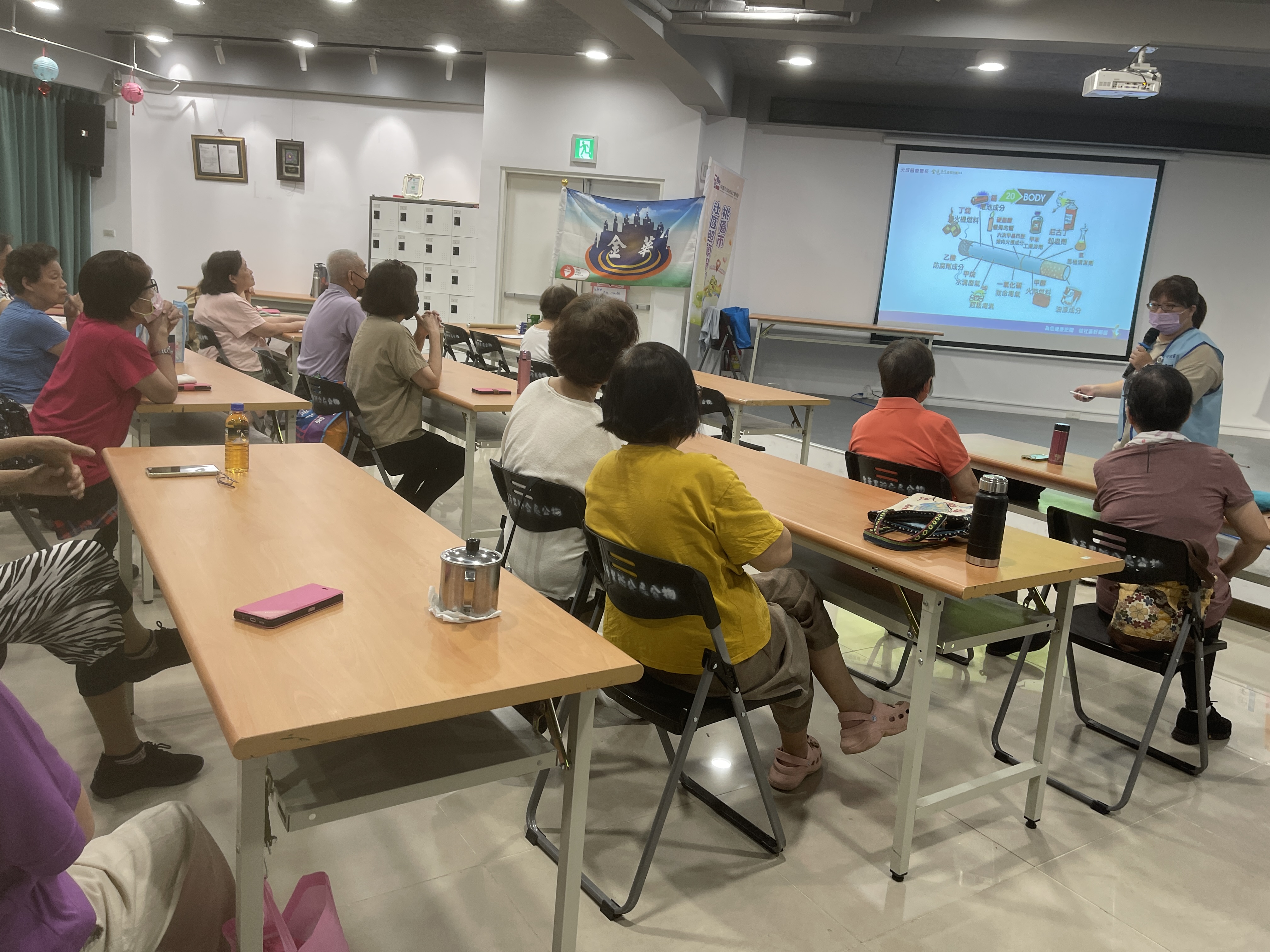 新街金華里市民活動中心-菸害防制與五癌篩檢