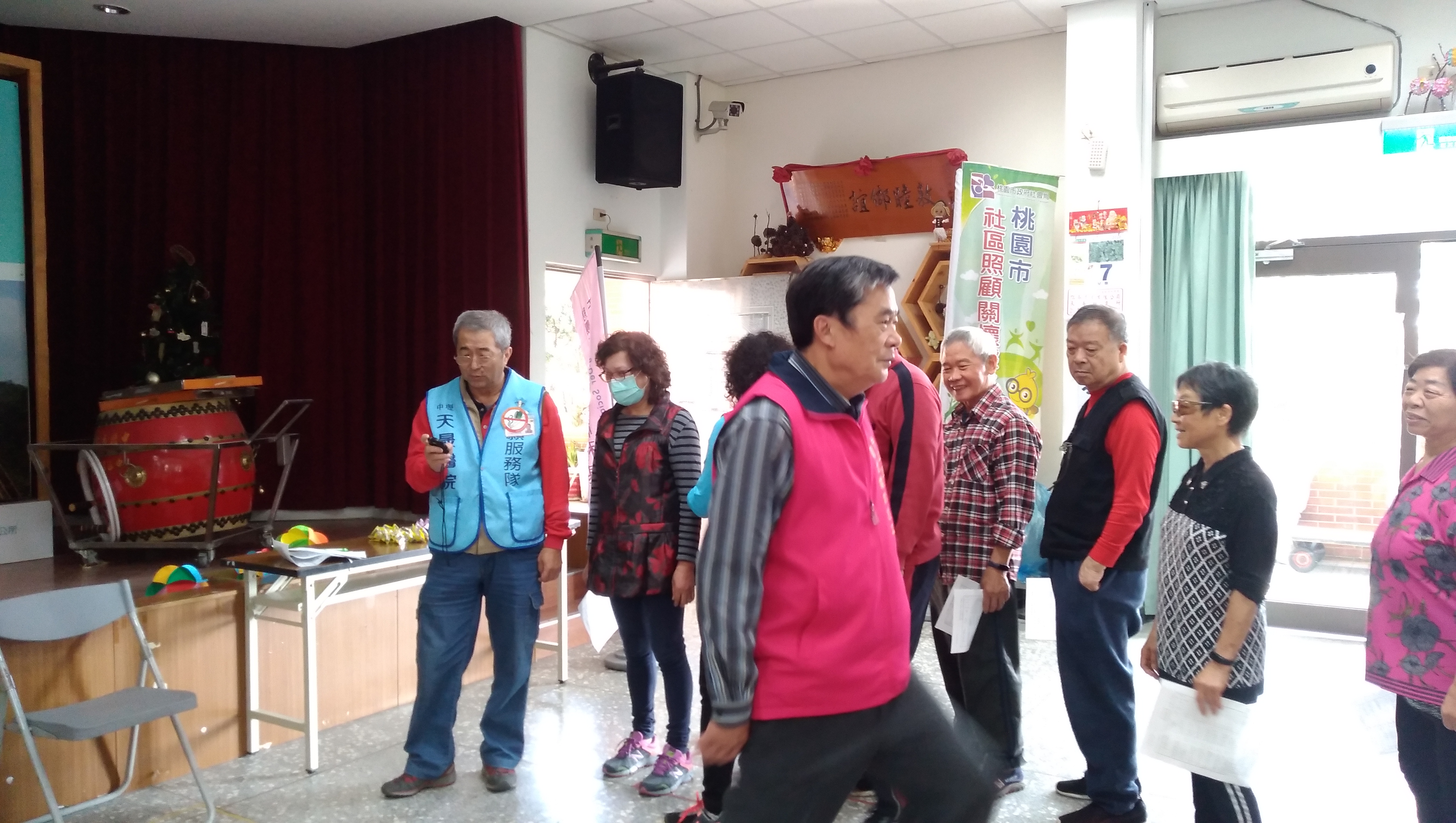 中山里長者身體機能檢測