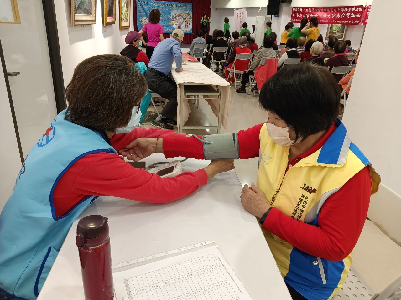 微風舞蹈協進會-老人防跌+血壓量測站