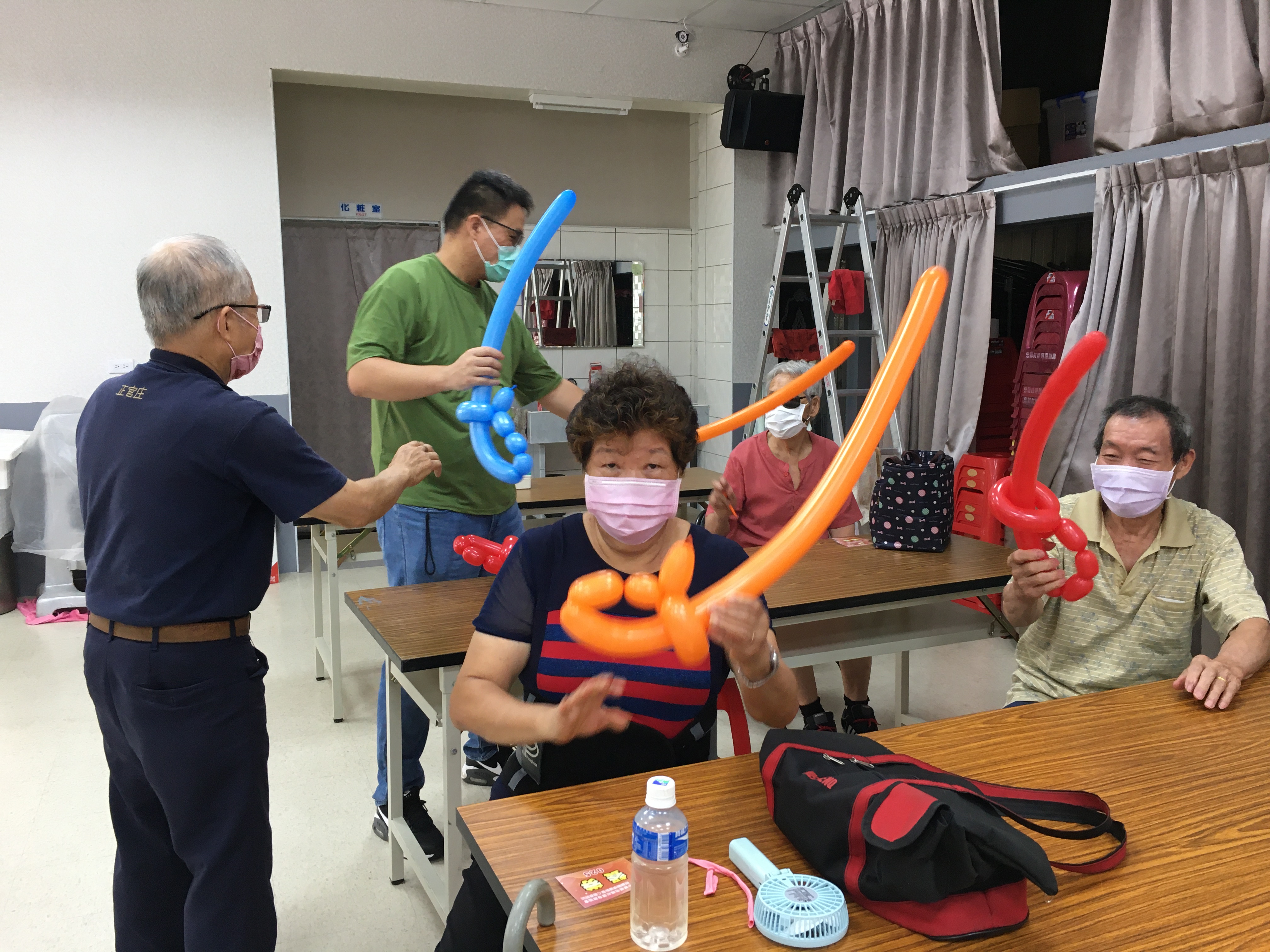 忠福里-體適能運動與造型氣球手做