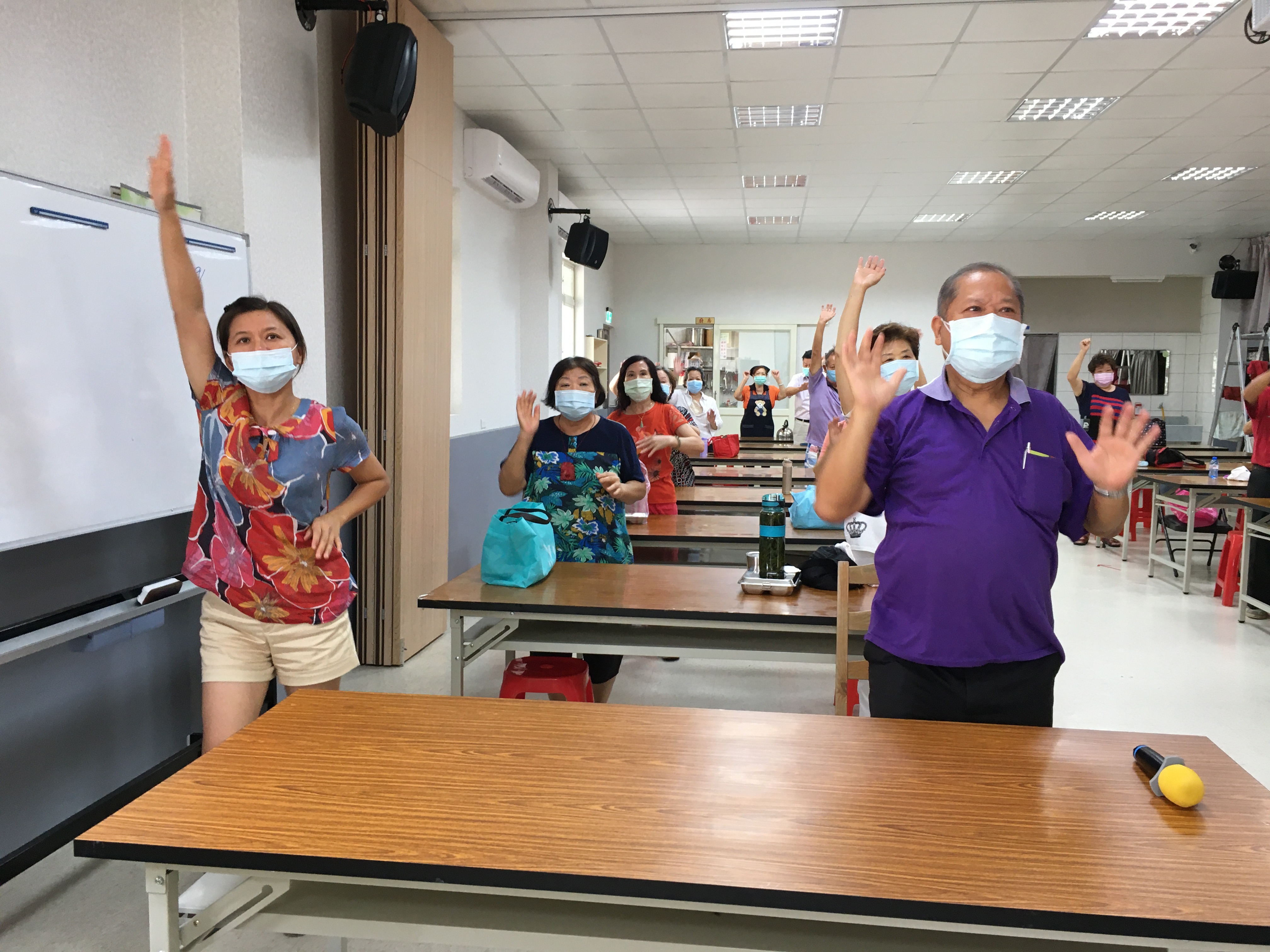 忠福里-體適能運動與造型氣球手做