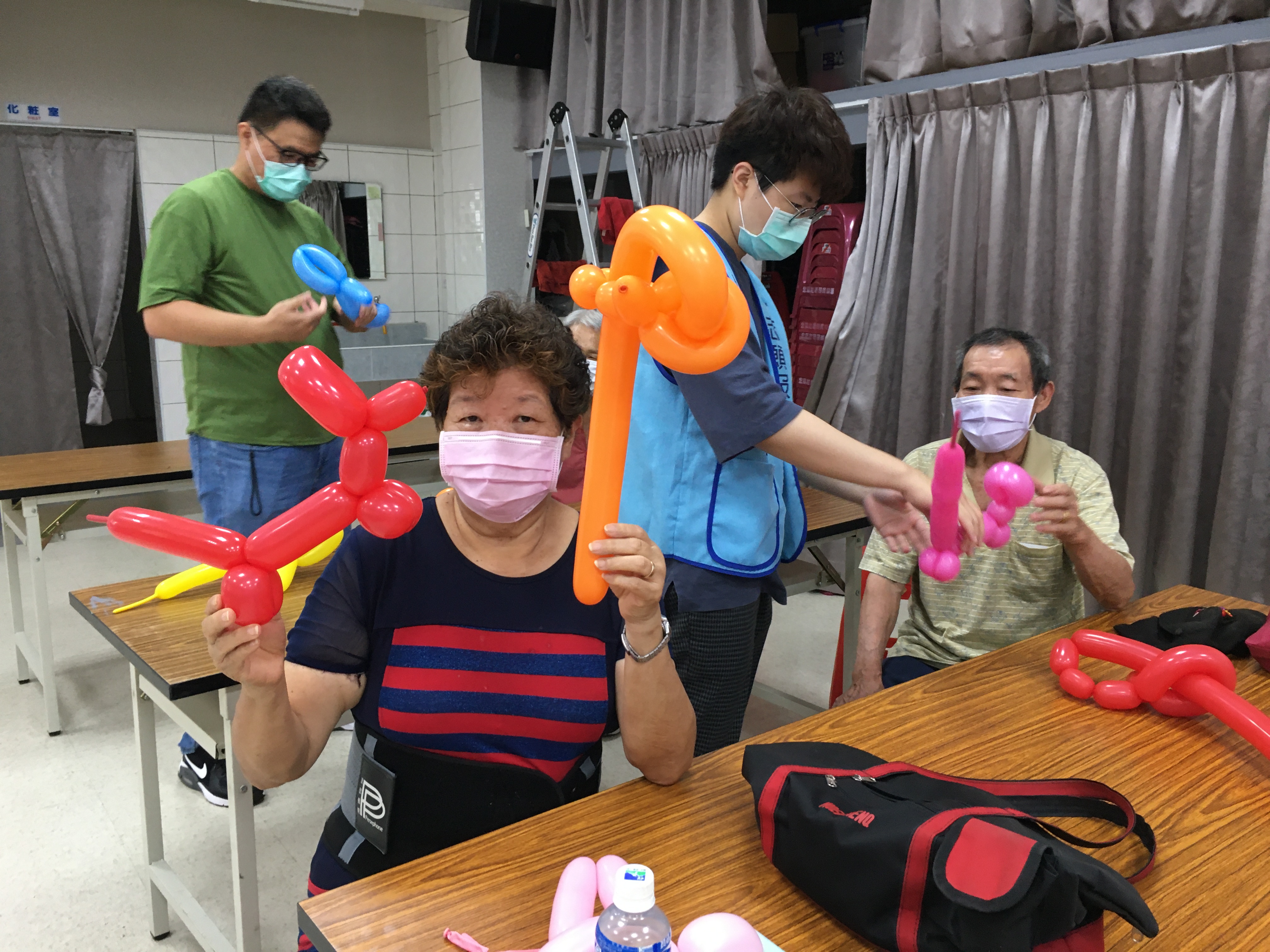 忠福里-體適能運動與造型氣球手做