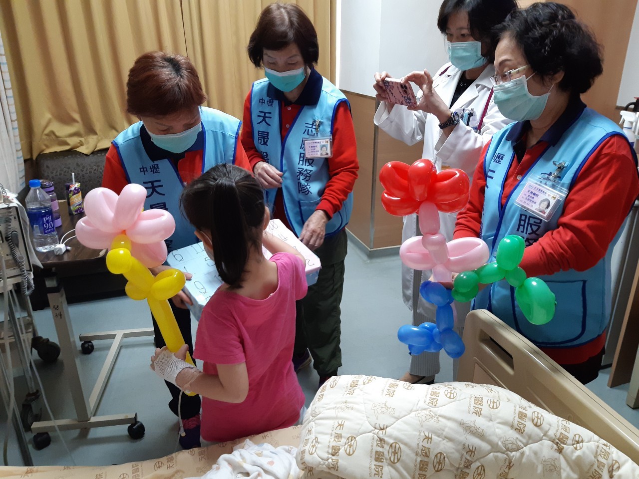 志願服務隊-兒童節病房關懷訪視活動