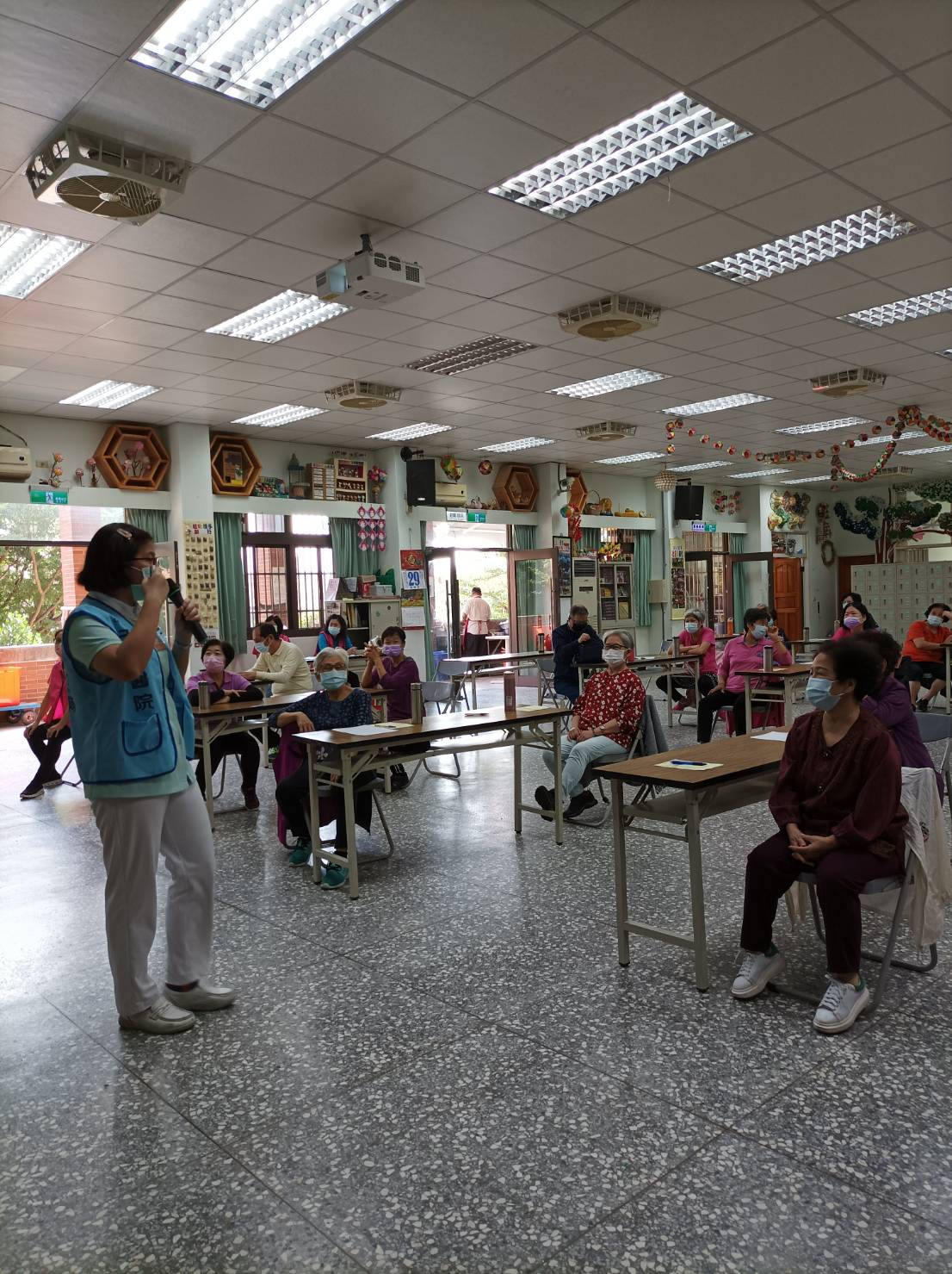 中山里-視力保健、菸的危害、抗生素宣導