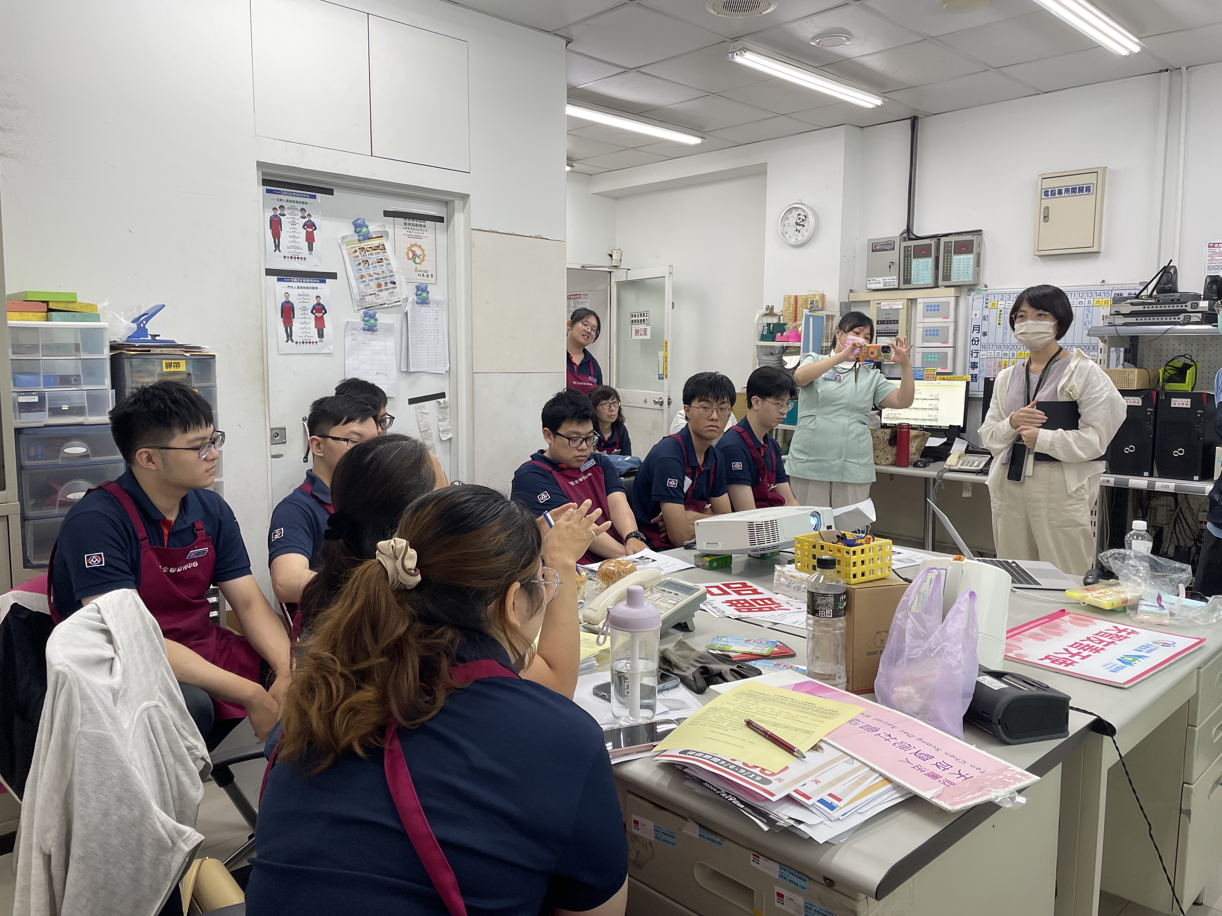 全聯中山店-失智友善組織回訓-失智者購物之情境模擬實境演練