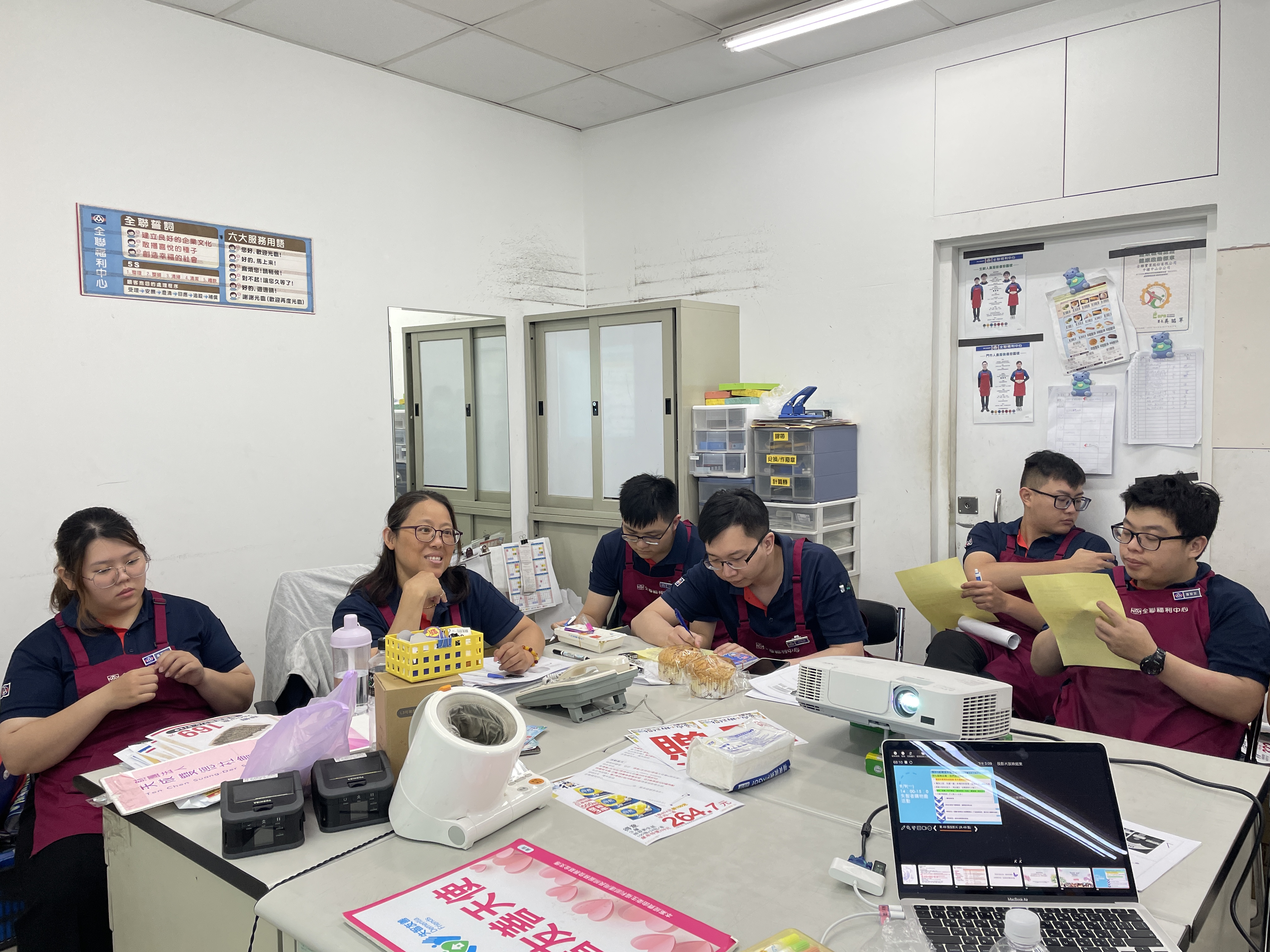 全聯中山店-失智友善組織回訓-失智者購物之情境模擬實境演練