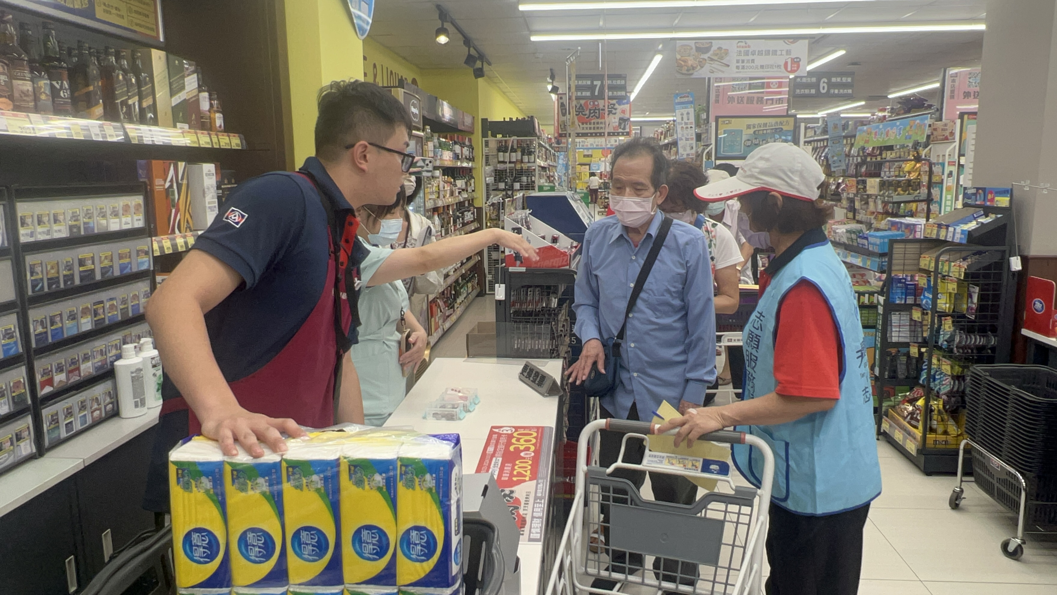 失智友善社區全聯福利中心中壢中山店-失智者購物趣