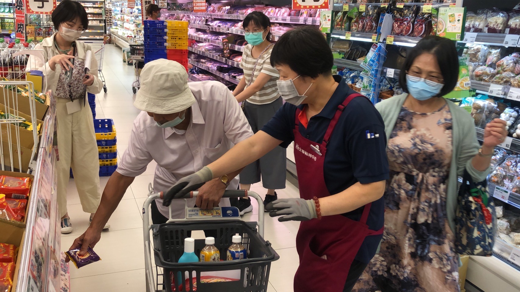 失智友善社區全聯福利中心中壢中山店-失智者購物趣