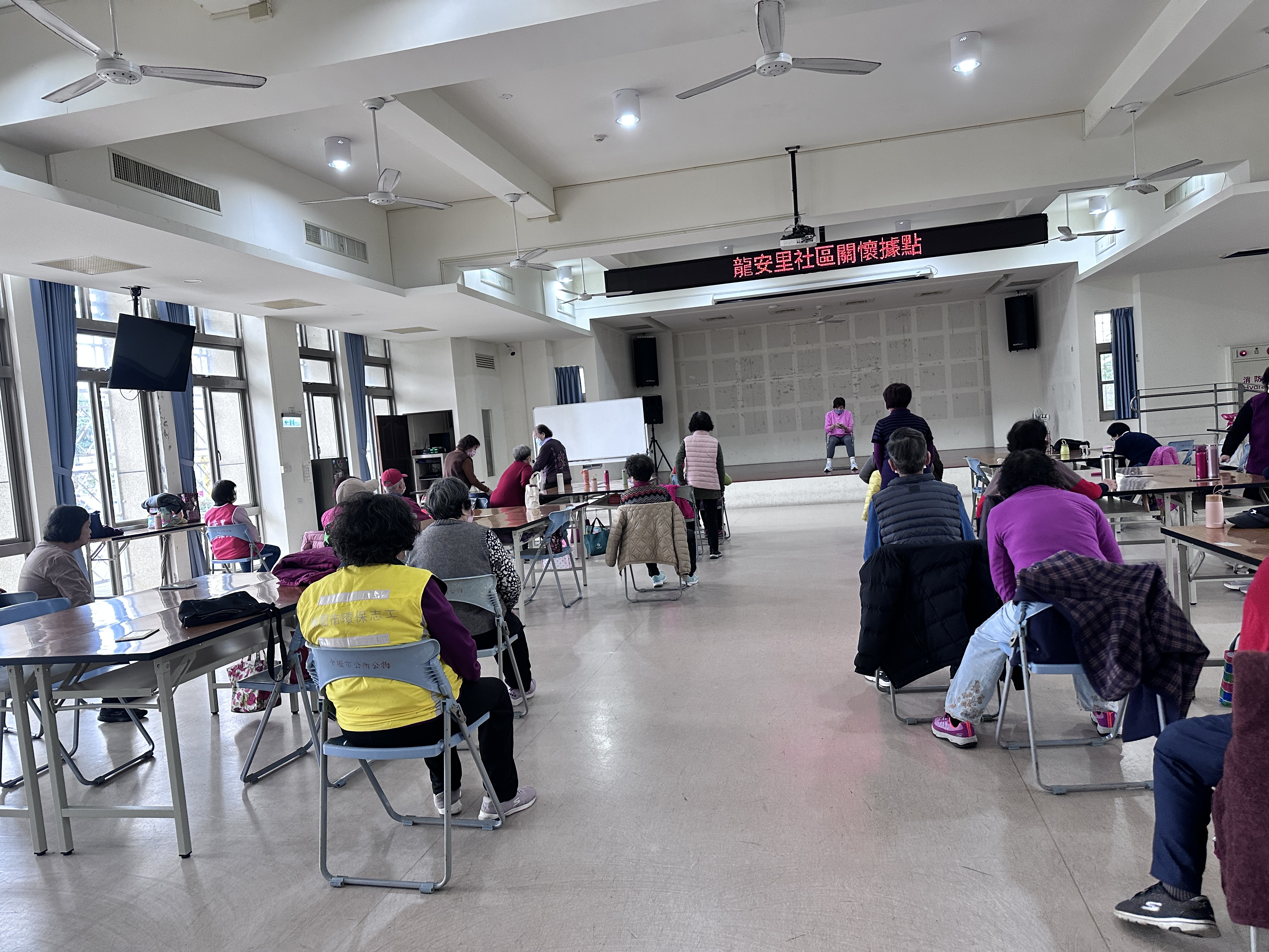 長者健康伸展活動-龍安里