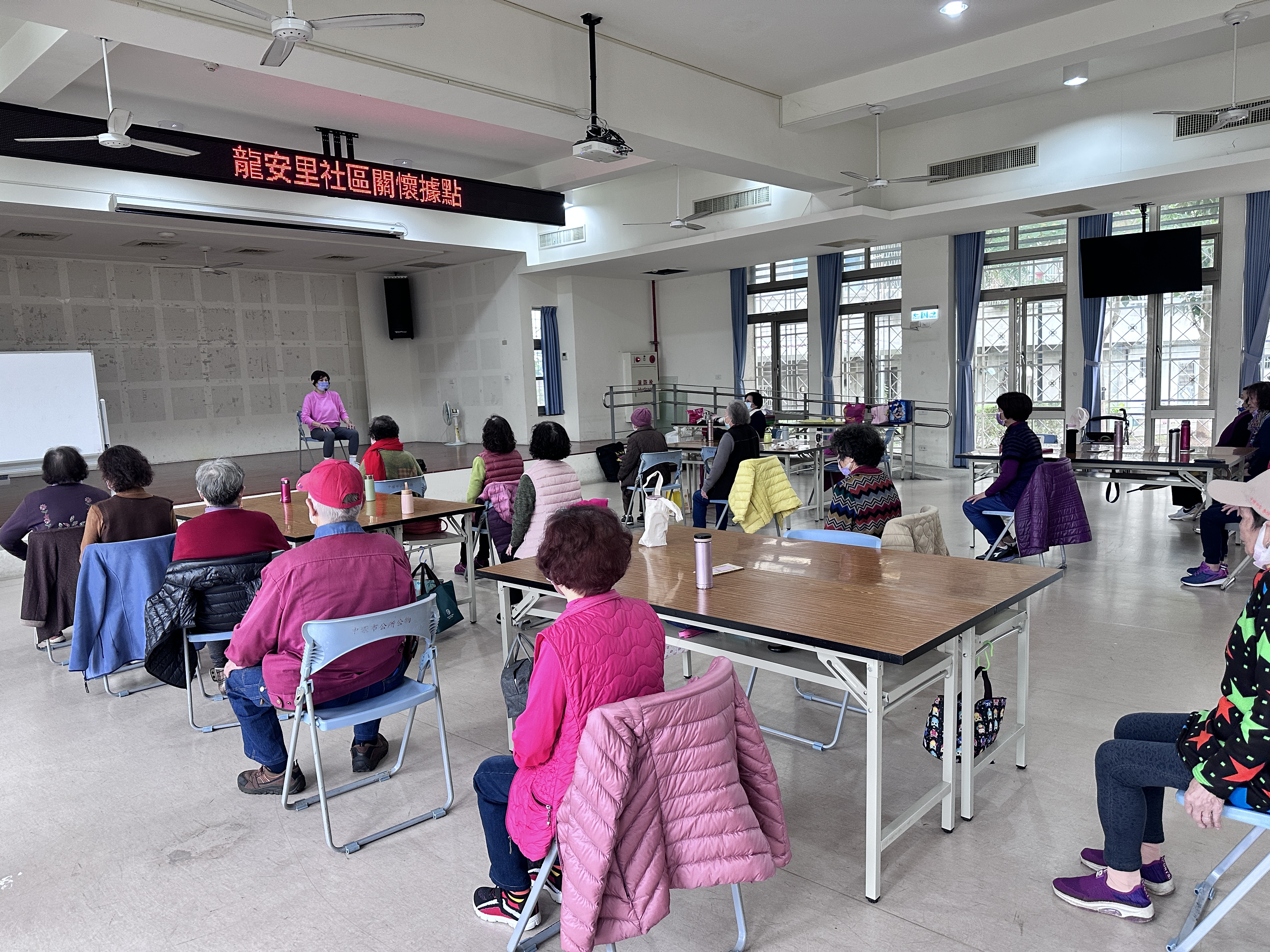 長者健康伸展活動-龍安里